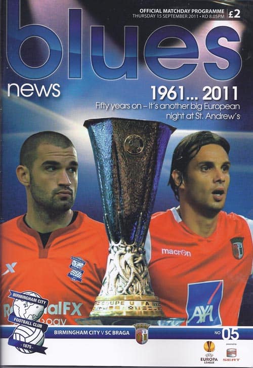 Birmingham City FC v SC Braga